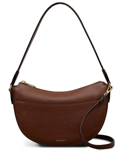 Radley London Portland Way Zip-top Shoulder Bag In Brown