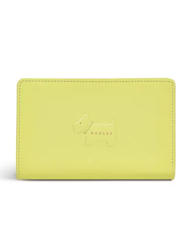Radley London Puffy Radley Medium Bifold Wallet In Celery