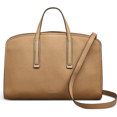 Radley London Radley Arragon Row Medium Zip Around Satchel Bag In Brown