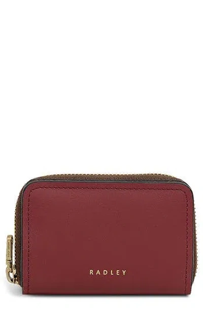 Radley London Radley Beech Row Leather Zip Around Wallet In Red
