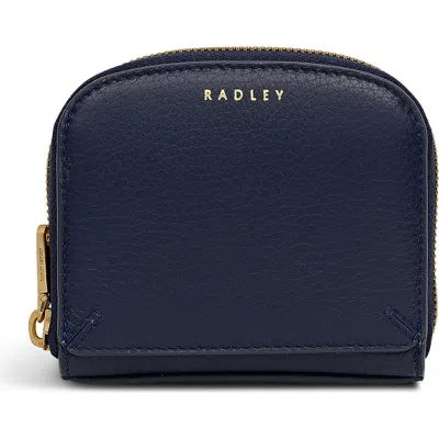 Radley London Radley Dukes Place Medium Zip Around Wallet In Blue