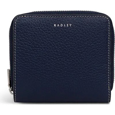 Radley London Radley Dukes Place Medium Zip Around Wallet In Blue