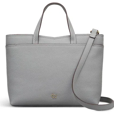 Radley London Radley Hadley Lane Medium Ziptop Satchel Bag In Gray