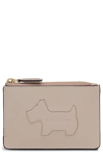 Radley London Radley Hadley Lane Small Zip Card Case In Brown