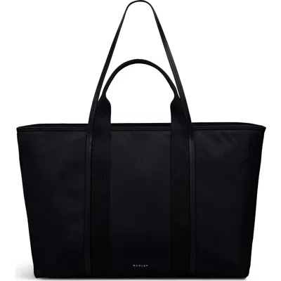 Radley London Radley Halley Row Large Ziptop Tote Bag In Black