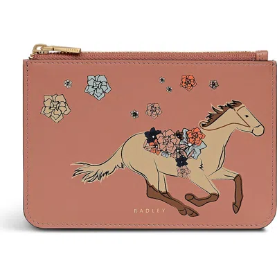 Radley London Radley Kentucky Derby Spring 2026 Horse Small Ziptop Coin Purse In Pattern