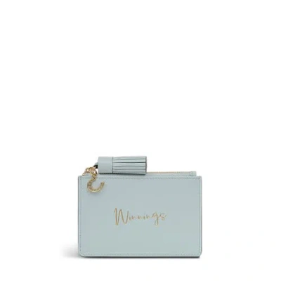 Radley London Radley Kentucky Derby Spring 2026 Slogan Winnings Small Ziptop Coin Purse In Blue