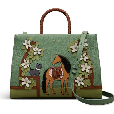 Radley London Radley Lunar New Year Medium Ziptop Satchel Bag In Green