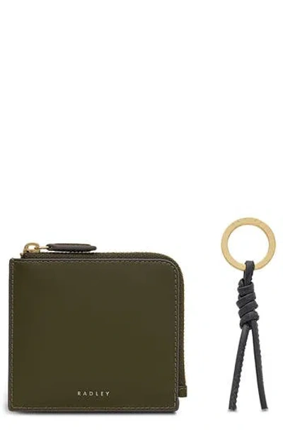 Radley London Radley Medium Chilworth Street Card Case & Key Ring Set In Black