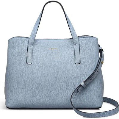 Radley London Radley Medium Duke's Place Leather Crossbody Satchel In Blue