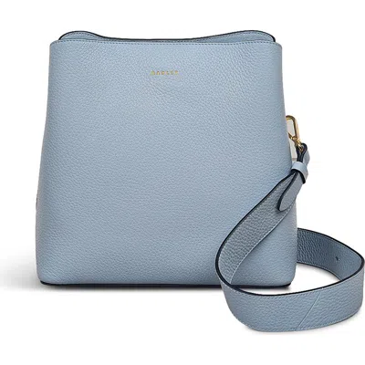 Radley London Radley Medium Duke's Place Leather Crossbody Satchel In Blue