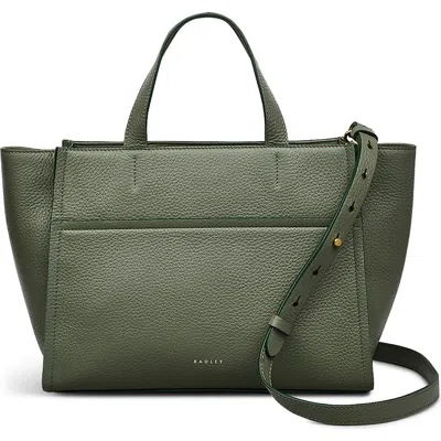 Radley London Radley Medium Oak Street Leather Tote In Purple