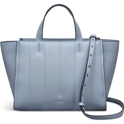 Radley London Radley Medium Oak Street Quilted Leather Tote In Blue