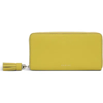 Radley London Radley Noble Alley Large Zip Wallet In Yellow