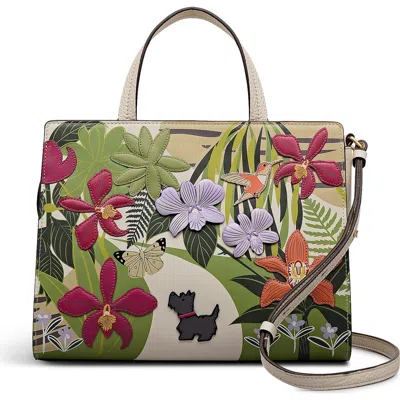 Radley London Radley Rhs Small Ziptop Satchel Bag In White