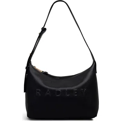 Radley London Radley Ridgeway Gardens Medium Ziptop Satchel Bag In Black