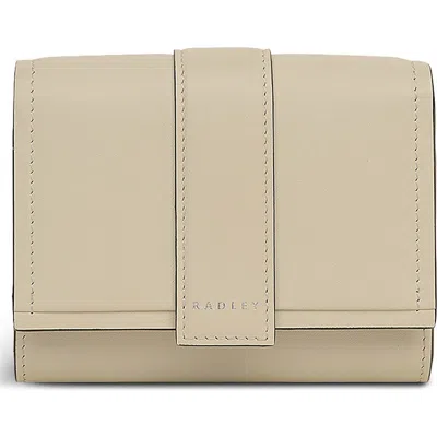 Radley London Radley Sloane Medium Leather Flapover Wallet In White