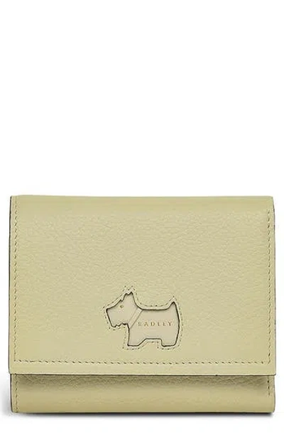 Radley London Radley Small Leather Flapover Wallet In Sand