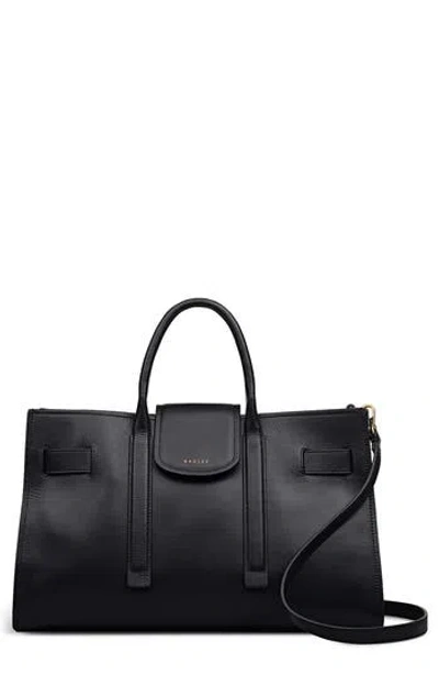 Radley London Radley St. Pancras Lane Leather Tote Bag In Black