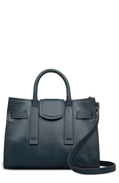 Radley London Radley St. Pancras Lane Saffiano Leather Tote Bag In Blue