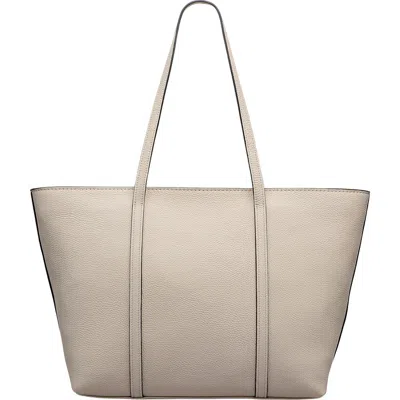 Radley London Radley The Weekly Large Open Top Leather Tote In Salt