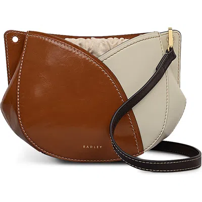 Radley London Radley Tulip Street Small Colorblock Crossbody Bag In Brown