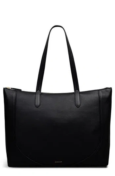 Radley London Radley Wood Park Large Leather Tote Bag In Black