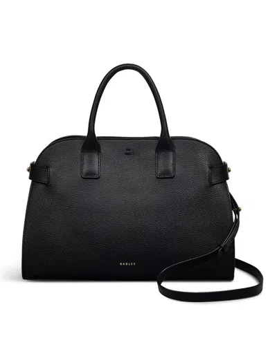Radley London Rathbone Medium Open Top Satchel Bag In Black
