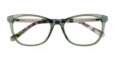 Radley London Rdo 6035 107 Occhiali Da Vista Verdi Per Donna (solo Montatura) In Green