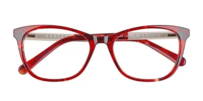 Radley London Rdo 6035 160 Occhiali Da Vista Rossi Per Donna (solo Montatura) In Red