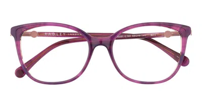 Radley London Rdo 6051 161 Occhiali Da Vista Purple Per Donna (solo Montatura)