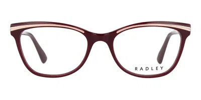 Radley London Rdo Ellerton 162 Women's Glasses Red Size 53 - Free Lenses - Blue Light Block Available