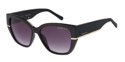 Radley London Rds 6512 104 Occhiali Da Sole Neri Per Donna In Blue