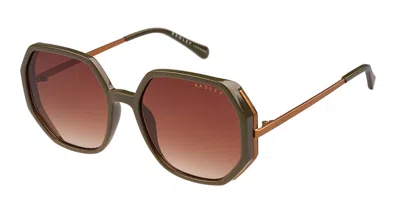 Radley London Rds 6538 109 Occhiali Da Sole Verdi Per Donna In Brown