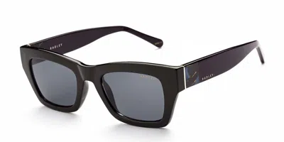 Radley London Rds Bermondsey 104a Women's Sunglasses Black Size 51