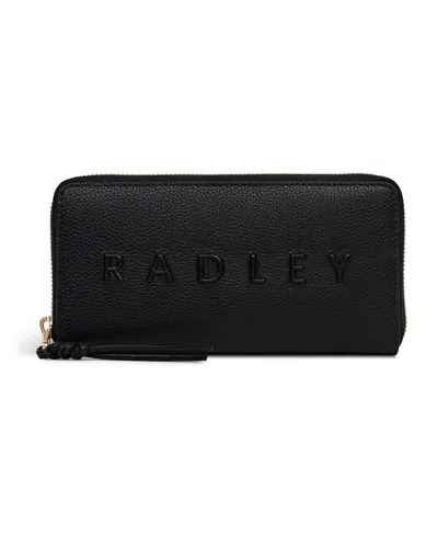Radley London Ridgeway Gardens Mini Zip Around Wallet In Black
