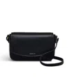 Radley London River Road Mini Flapover Crossbody Bag In Black
