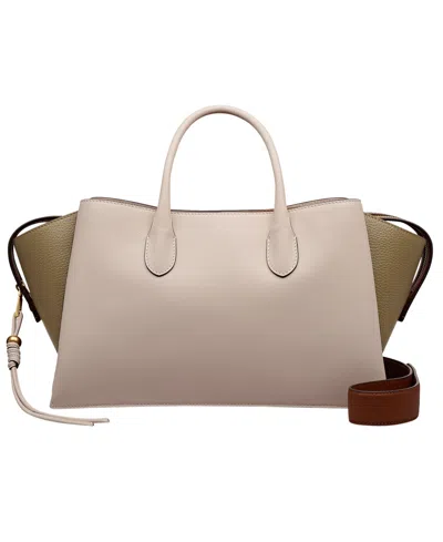 Radley London Radley The Romilly Large Ziptop Satchel Bag In Neutral