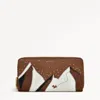 Radley London Mountain Wanderer Zip Around Wallet In Brown
