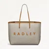 Radley London Saddle Large Open Top Tote Bag In Brown
