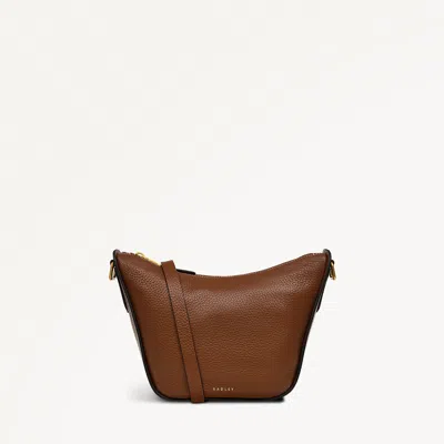 Radley London Saddle Brown Leather Crossbody Bag
