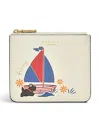 Radley London Sail Away- Passport Cover Purse In Chalk