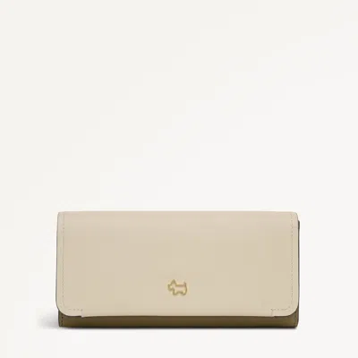 Radley London Salt Large Flapover Wallet In White