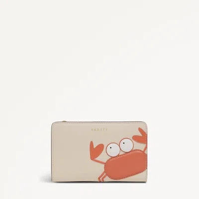 Radley London Salt Medium Bifold Purse In White