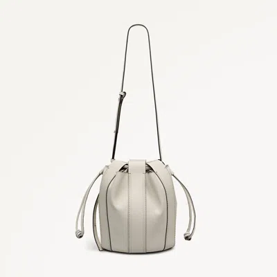 Radley London Salt Medium Drawstring Cross Body Bag In White