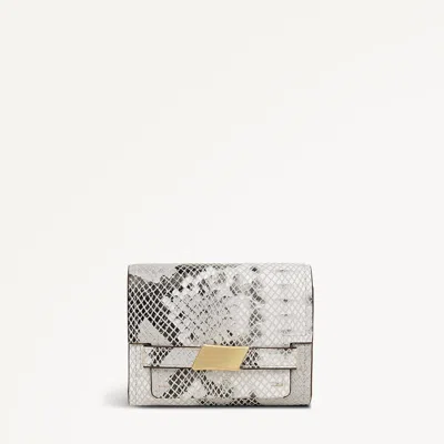 Radley London The Christina - Faux Snake Medium Flapover Wallet Salt - 113909