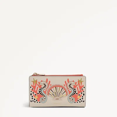 Radley London Salt Medium Ziptop Purse In White