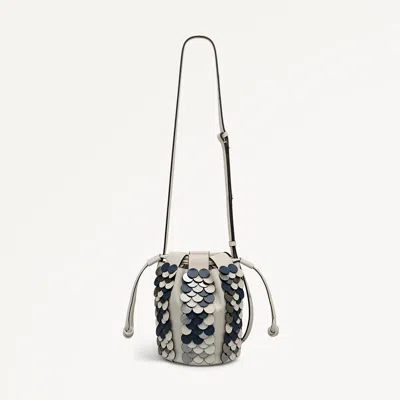 Radley London Salt Small Drawstring Cross Body Bag In White