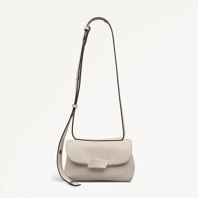 Radley London Salt Small Flapover Shoulder Bag In White