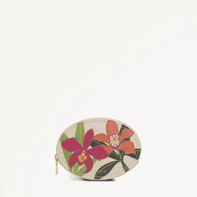 Radley London Salt Small Zip Around Coin Purse In White